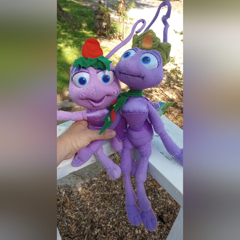 A Bugs Life *2* Plush From 1998